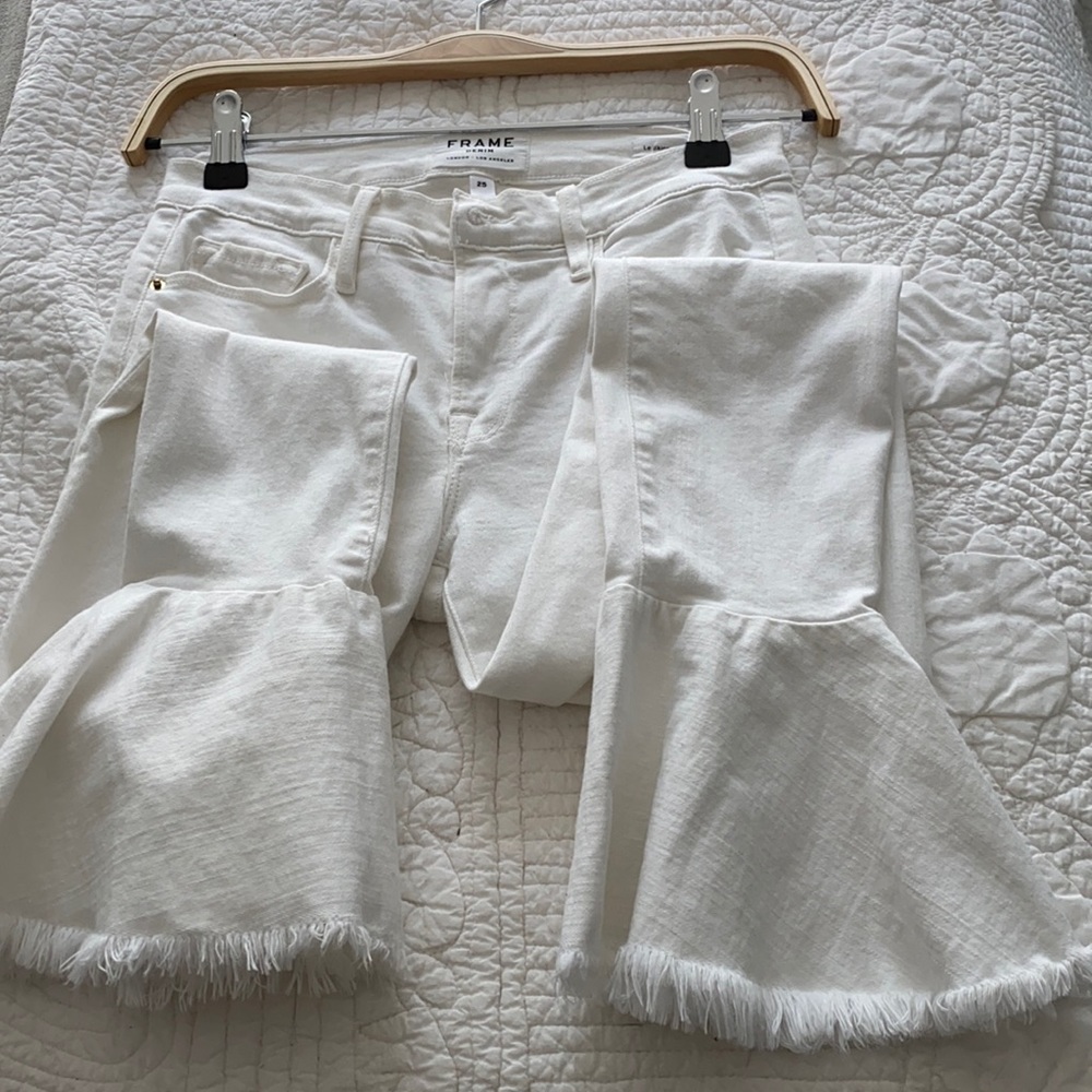 Frame Le Skinny de Jeanne crops
